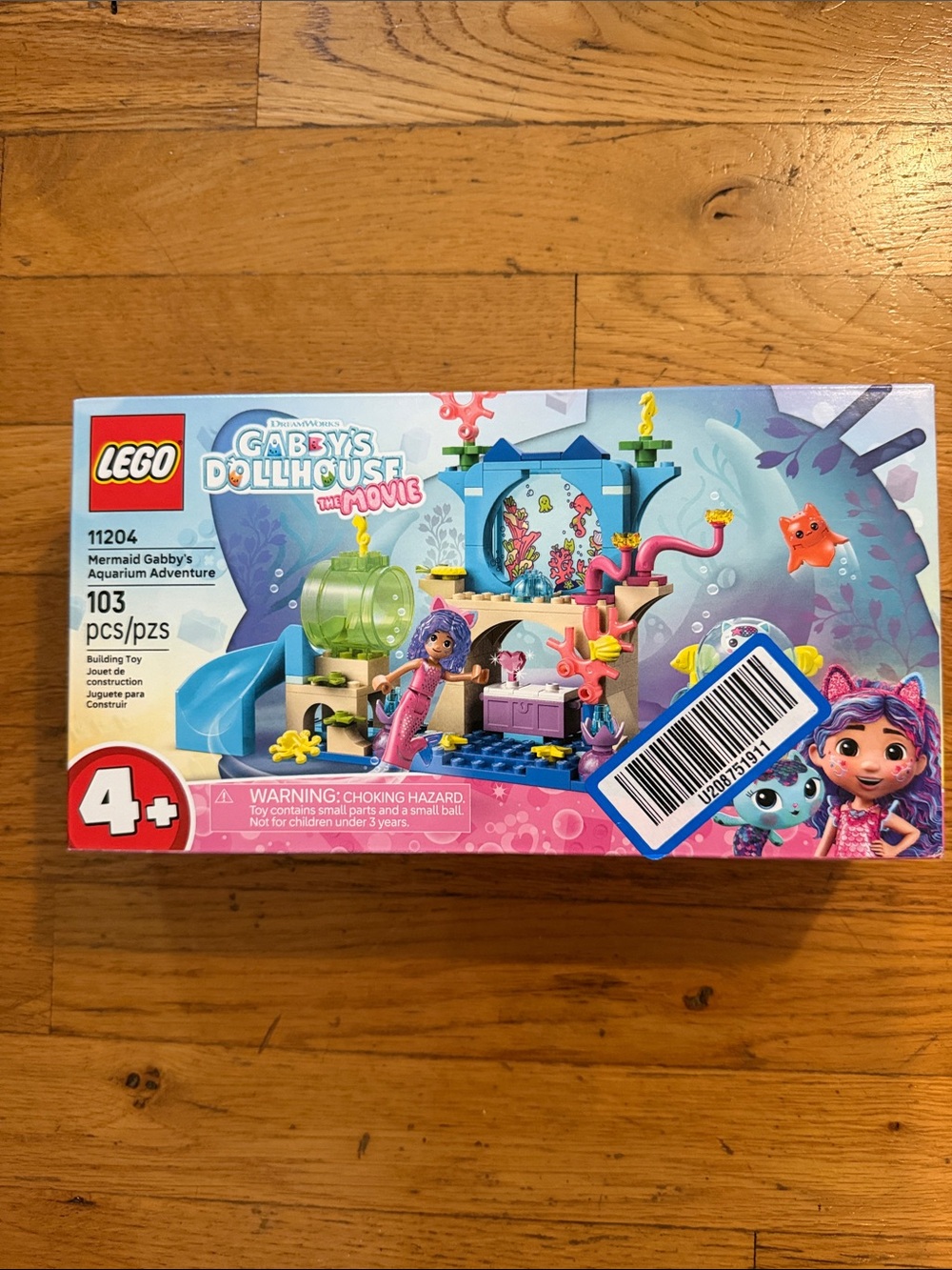 LEGO Gabby's Dollhouse Mermaid Gabby Playset - Pink Blue